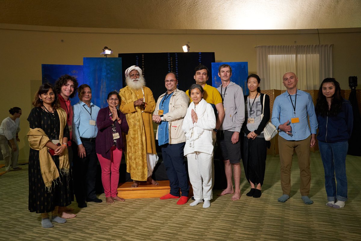 I am extremely honored and blessed to spend an evening with Sadhguru last Saturday. My life was transformed ever since I took the Inner Engineering program in 2021. My insomnia is cured. I feel energetic and joyful ever day. To learn more, please check out innerengineering.sadhguru.org/online