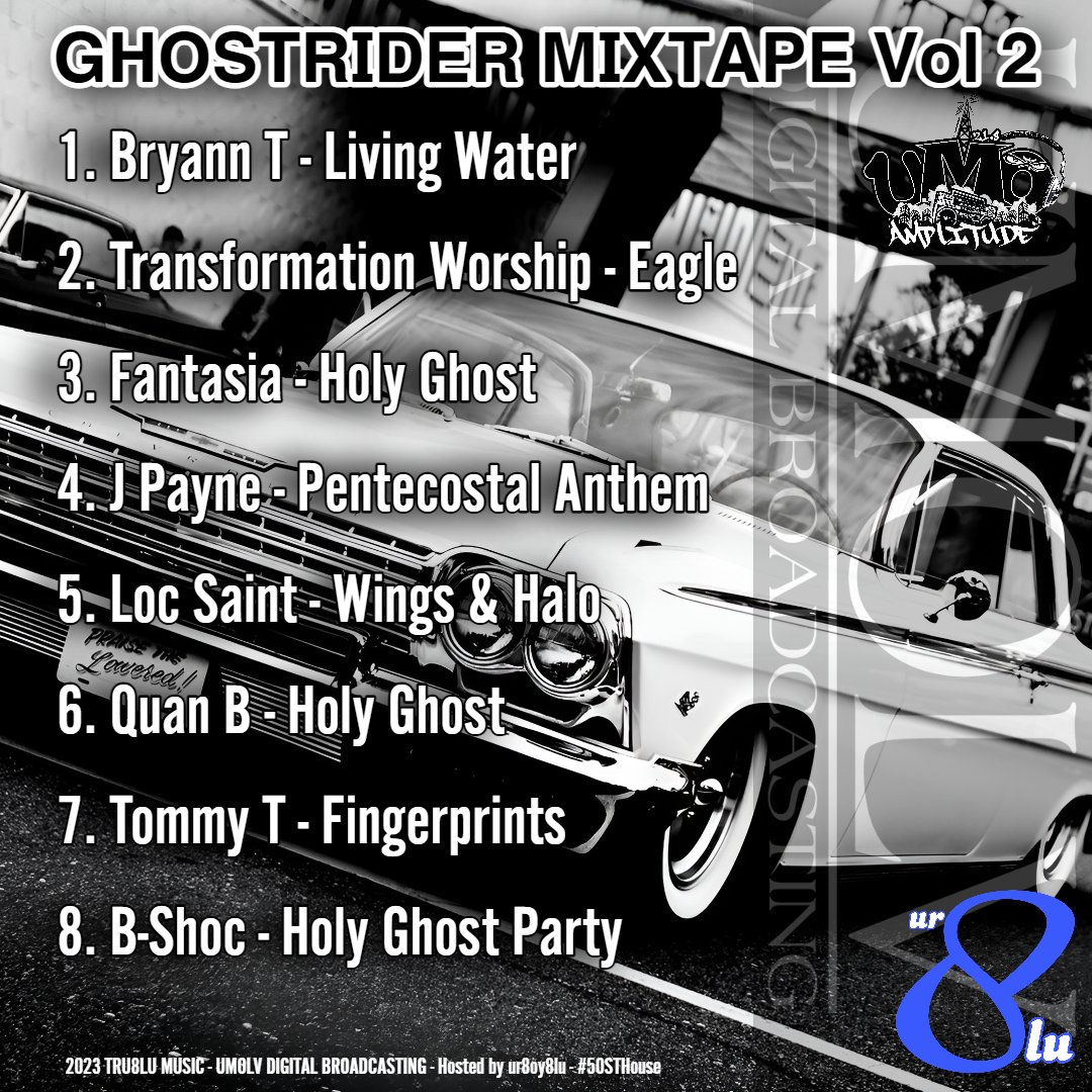 UMOLV's tweet photo. #UMOLV Announcement: Today is the day we debut #GRMT2 #GhostRiderMixtape2 @Kingdomuzic #TranformationWorship @TasiasWord #JPayne @locsaint #QuanB #TommyT @bshoc #50STHouse https://t.co/cAcl4Di8SK