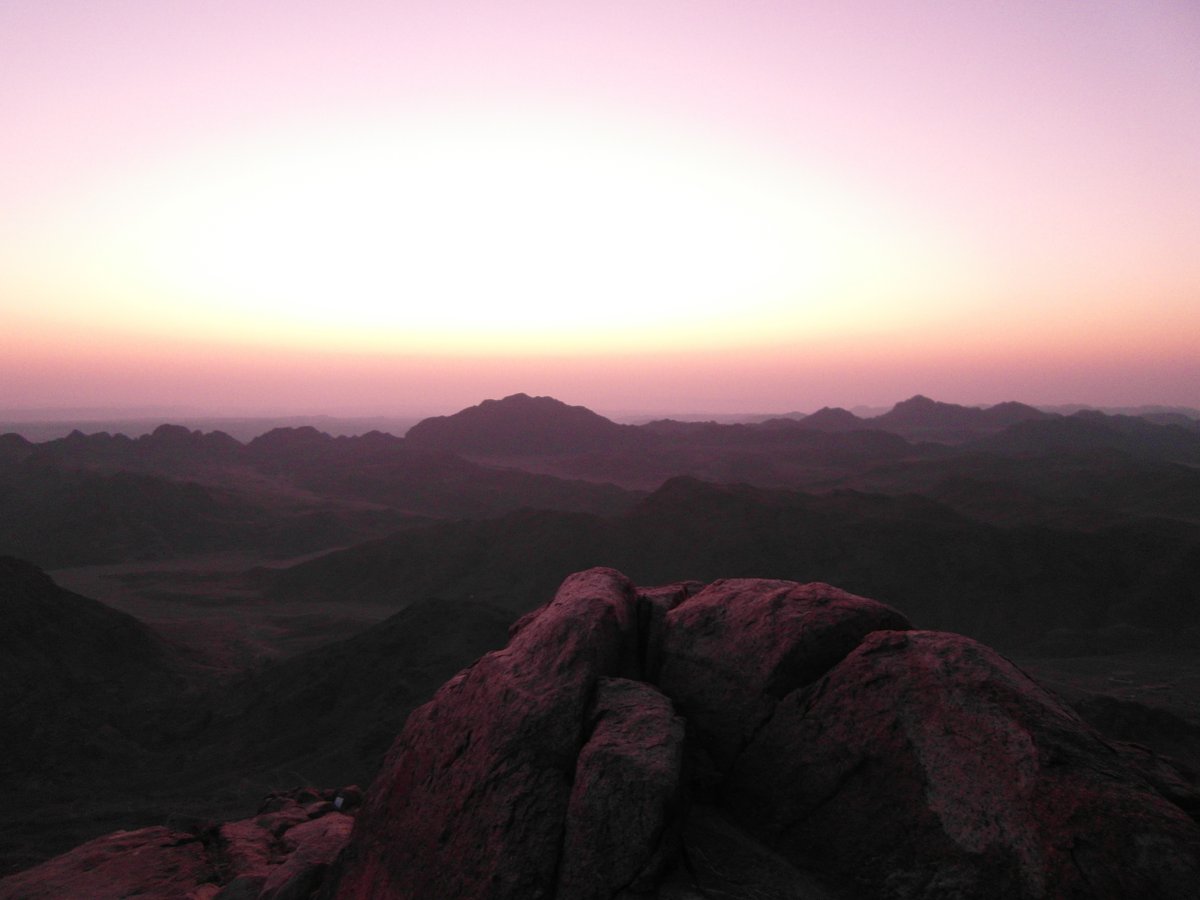 am Berg Sinai- Sonnenaufgang