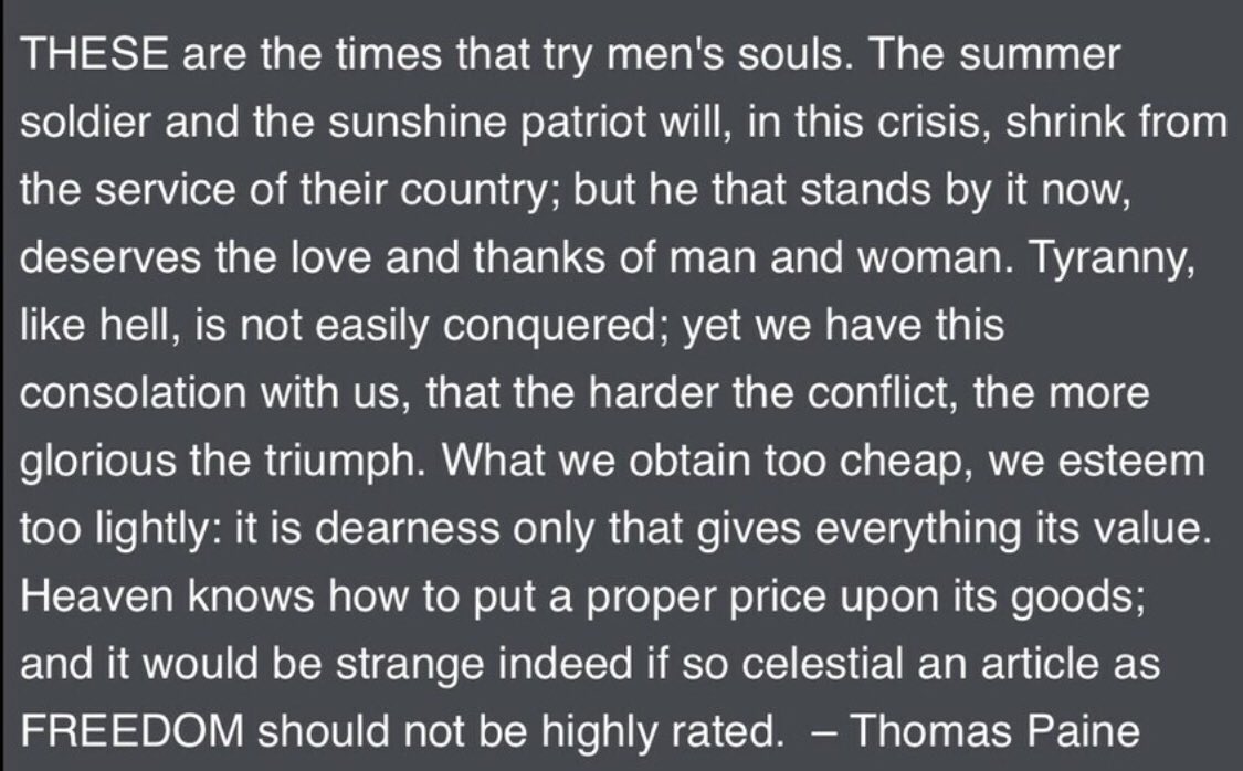 #ThomasPaine 🇺🇸