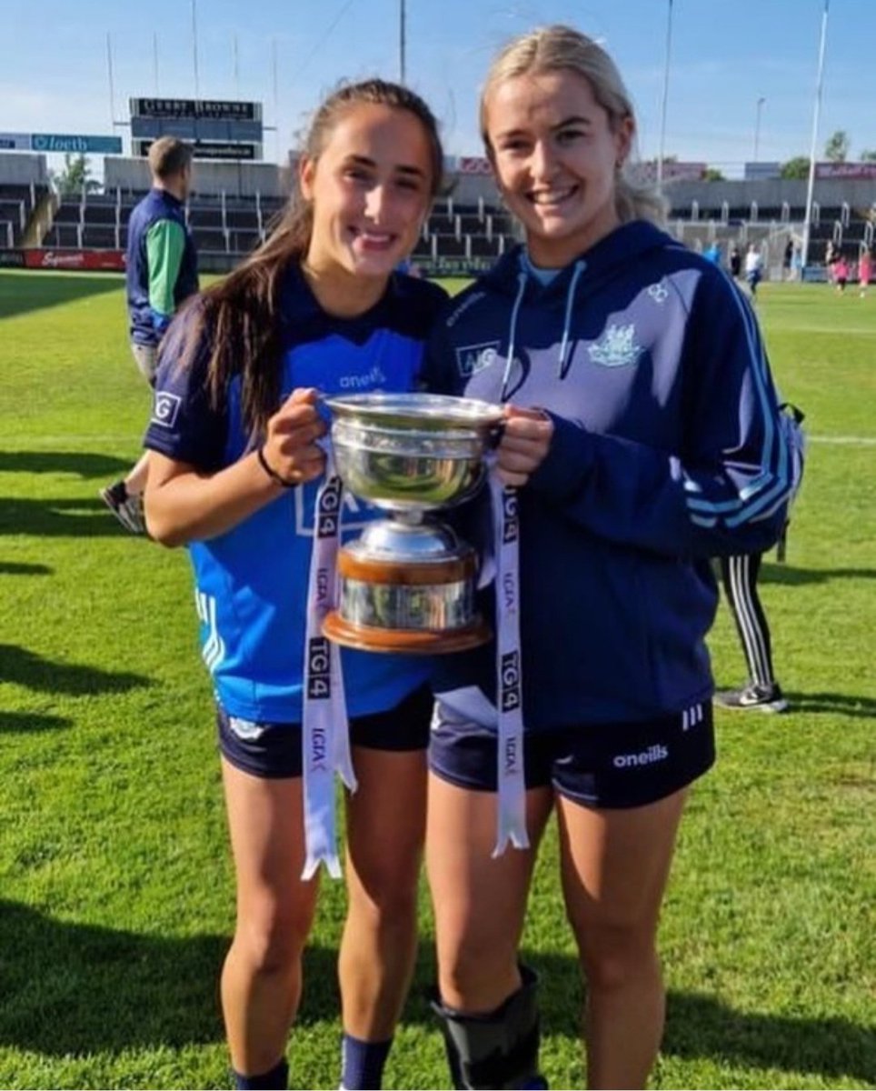 Congrats to @emma_strappe and @caitlincoffeyx on their Leinster Final win today over Meath with the @dublinladiesg! 👏👏👏👏