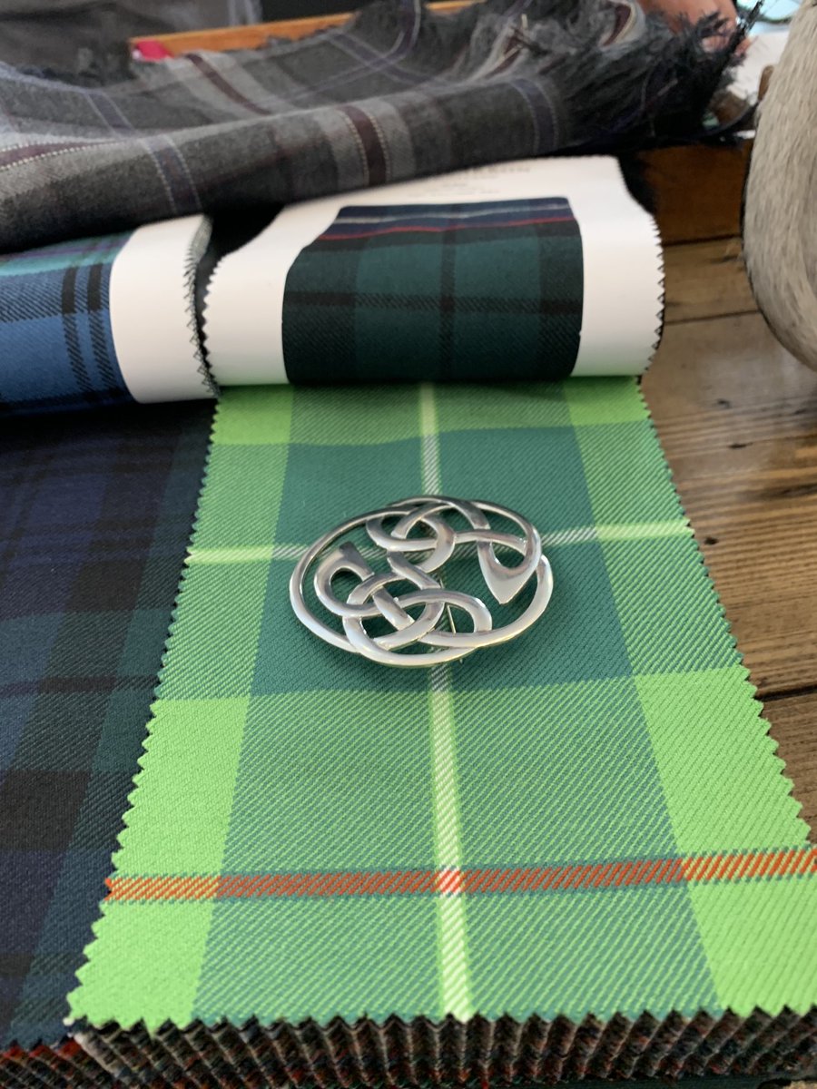 Despite having Walker, Elliott and Irvine ancestors, I chose this ancient Galloway hunting tartan for a shawl in Glasgow this morning. It doesn't look ancient does it - it looks fresh and contemporary. #tartan #glasgow #scotland