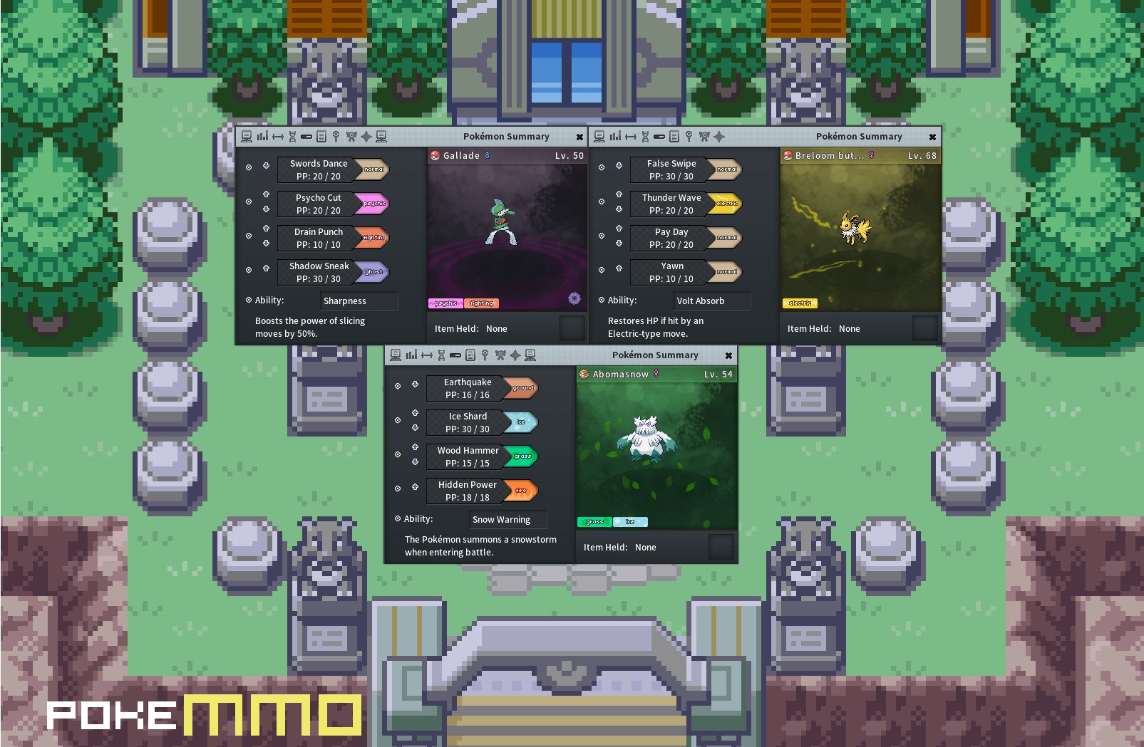 PokeMMO-Mods y Roms (para PC y Android) 