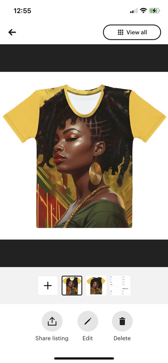 Here’s a shirt for women we have a sale for 30% off on everything in our site come check out our shirts and wall art divineeternallegacy.etsy.com #womensshirt #melaninshirts #melaninfashion #juneteeth #juneteethshirts #blackowned #BlackOwnedBusiness #blackownedclothing #blacketsy