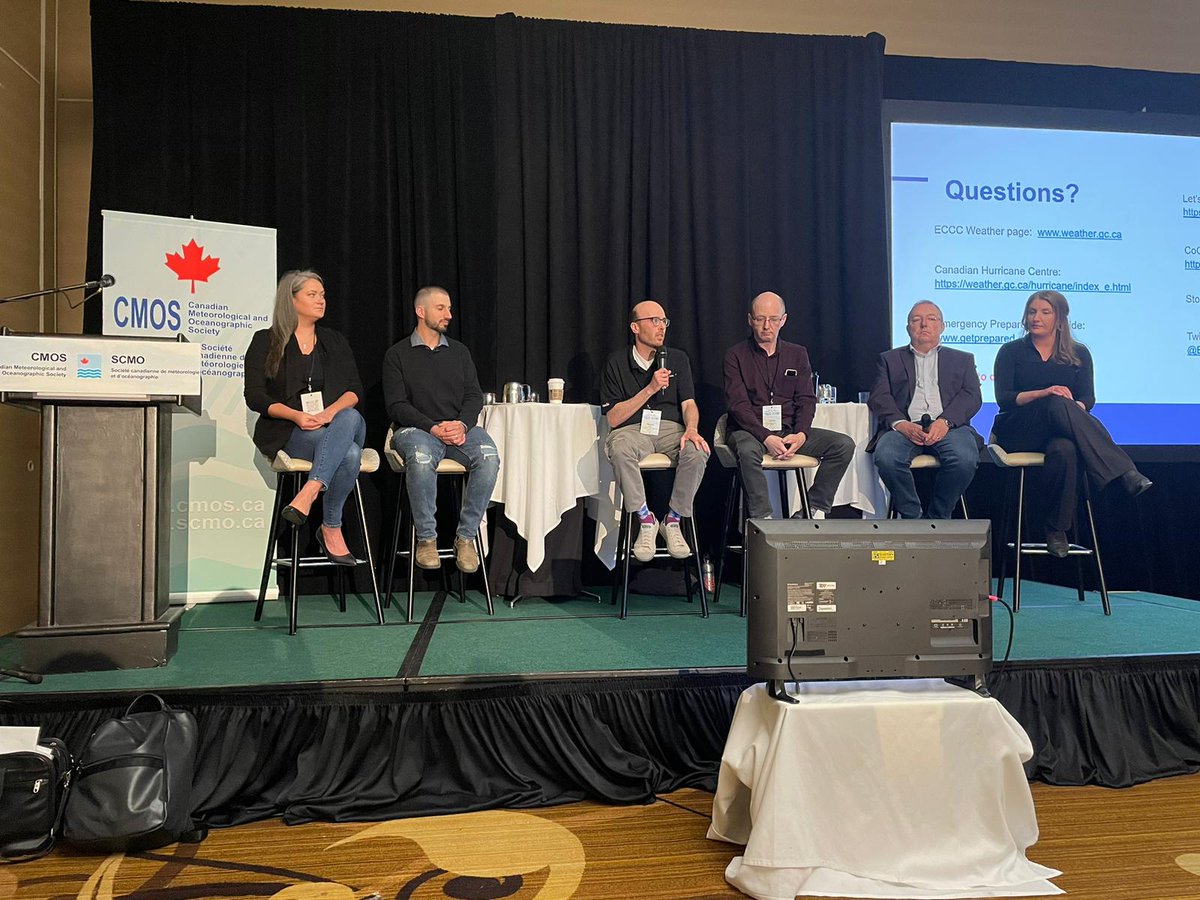 CMOS_SCMO's tweet photo. @CMOS_SCMO May 28, 2023 Public Panel: Weathering the Storm:  Navigating Extreme Weather in NL:  https://t.co/ZyJ6pmyFbB https://t.co/jrJvNkLawj