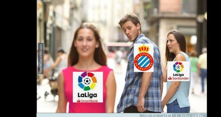 Cule4evver's tweet photo. EL ESPANYOL ES DE SEGUNDA !!! https://t.co/ZRBdwLKU9g