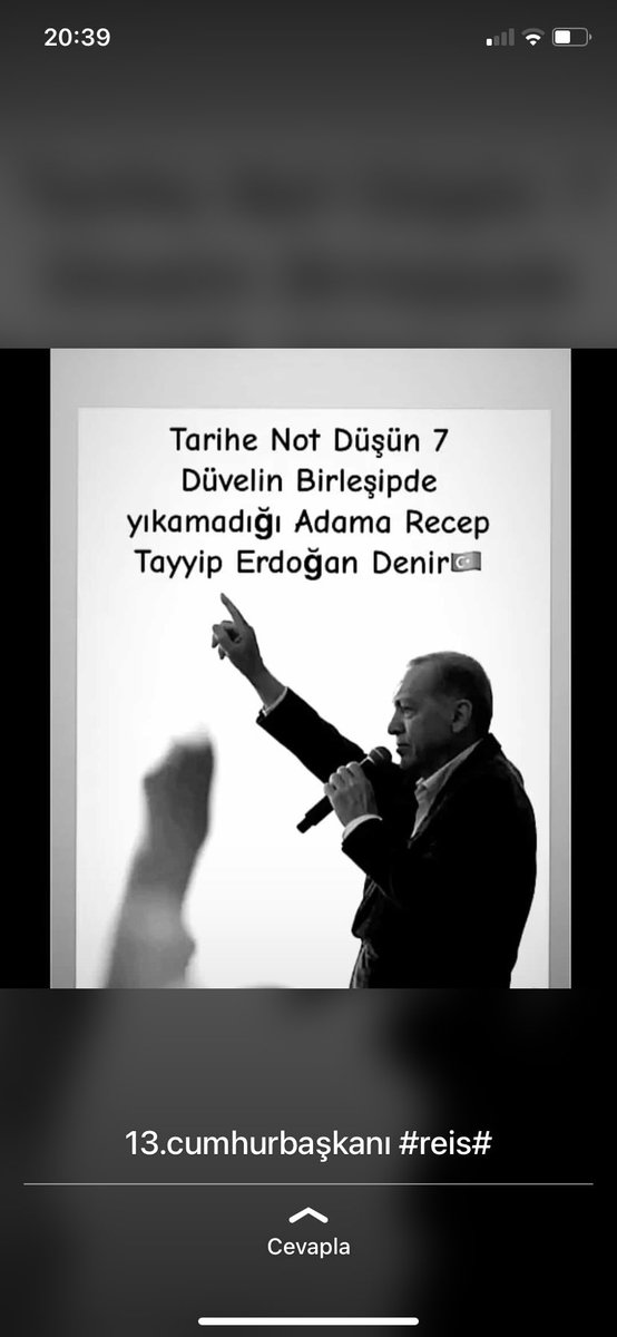 13.Cumhurbaşkanı # Reis❤️