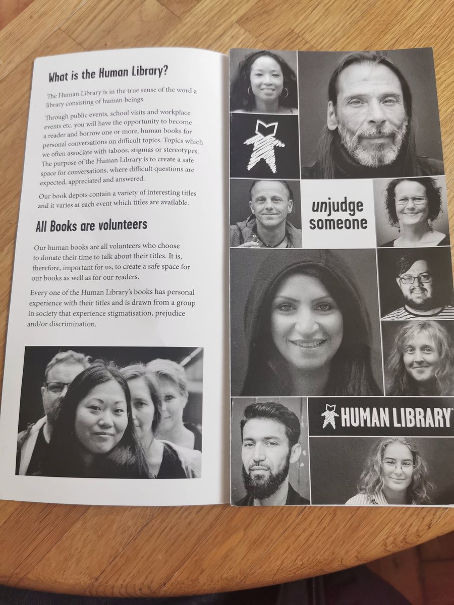 NewDayStarts's tweet image. Great to catch up with @katyjon at @NorwichArtCentr
Today and to have the #HumanLibary explained to me, What a great project and thanks Katy for asking me to become a #HumanBook
#UnJudgeSomeone #Oppertunity #RealLifeStories