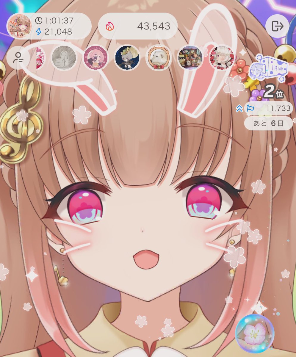 うさぎが似合いすぎてしまう音羽花鈴