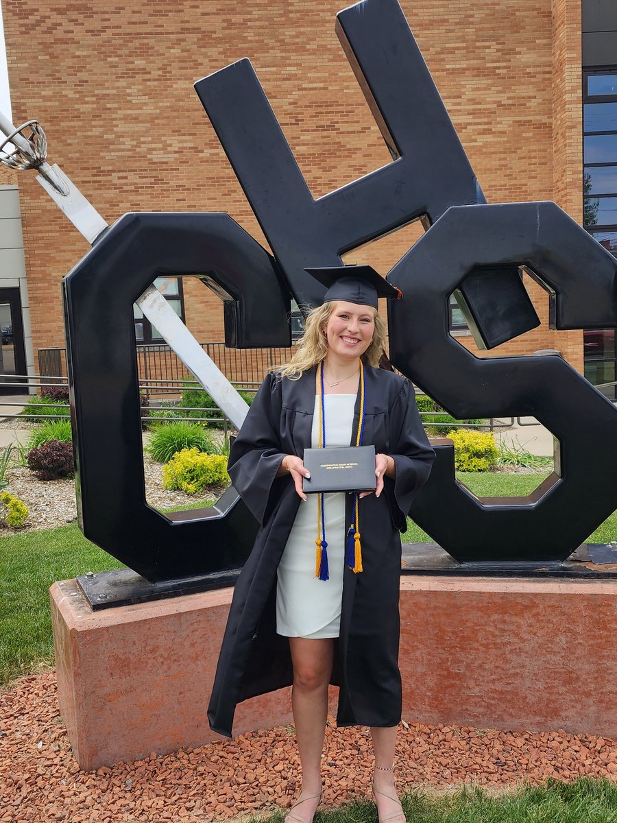 SO proud of this girl! The future looks bright! Congrats <a href="/ColdwaterCavs/">Coldwater Schools</a> Class of 2023!