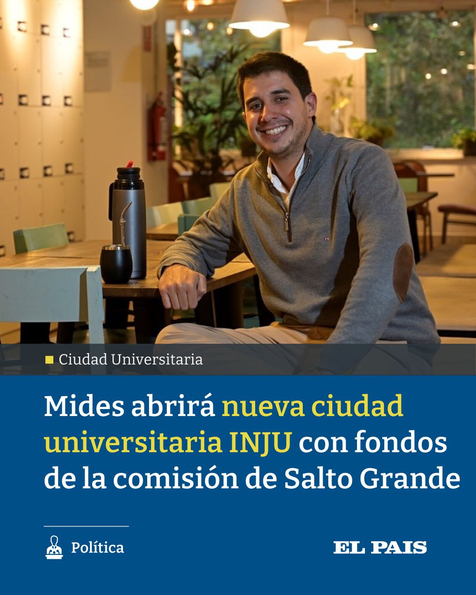 elpaisuy's tweet photo. El Ministerio de Desarrollo Social (Mides) abrirá en junio una licitación para instalar en Salto una nueva Ciudad Universitaria INJU, señaló a El País el director del Instituto Nacional de la Juventud (INJU), Felipe Paullier, que lidera este programa.

https://t.co/yZ2MEPOolp https://t.co/2irS4VdmUR