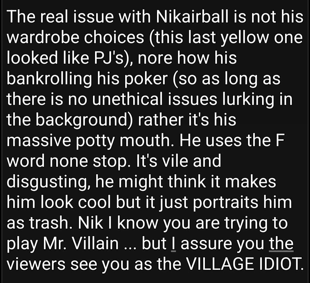Benjamin1326's tweet photo. @getnickwright @nikairball https://t.co/KDJieyCJ9R