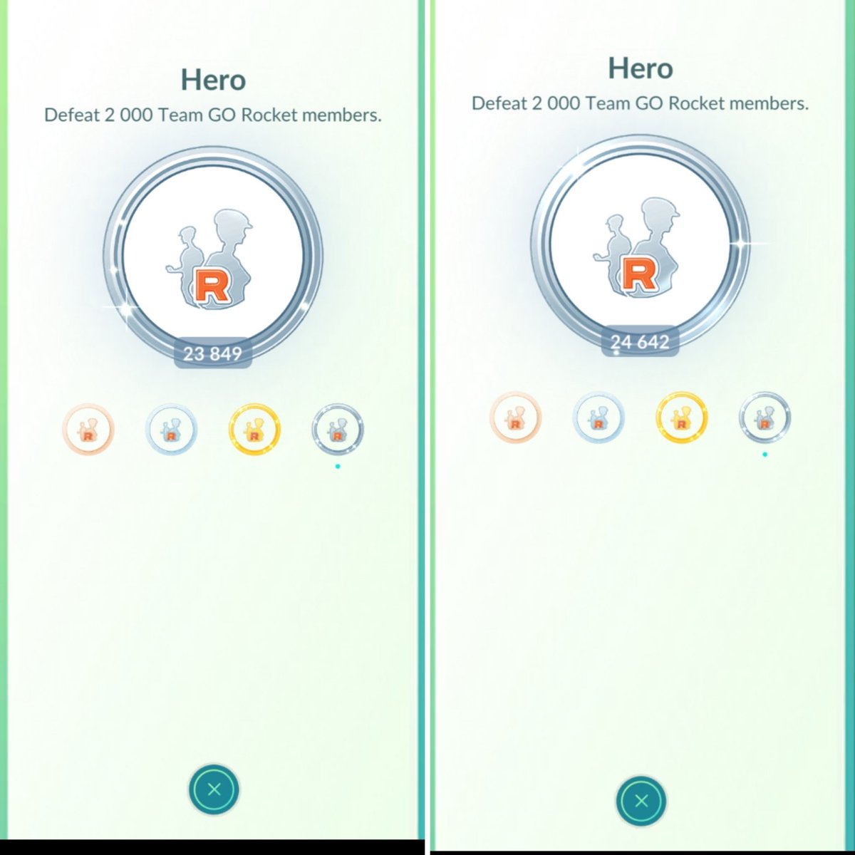 Kuba12664's tweet photo. Podsumowanie #RisingShadows w #PokemonGO
793 zabitych erek (736 bez rajdów na Mewtwo)
✨ 1 (Teddiursa)
💯 0 https://t.co/LQXNaQvwdT