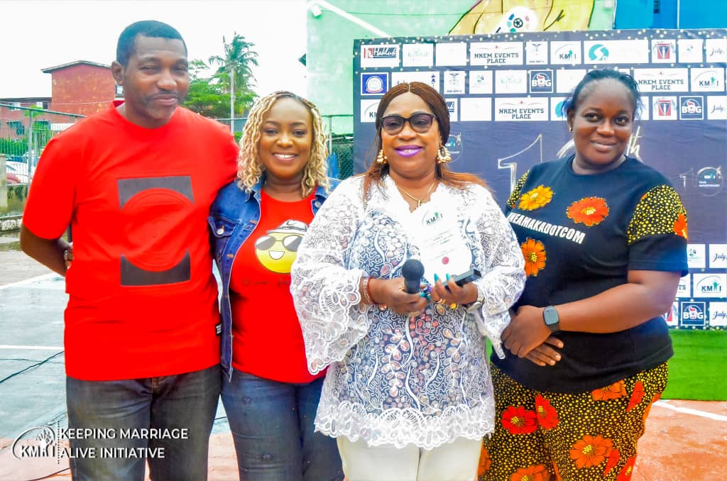 AliveKMA's tweet photo. Celebrate impact.

As part of the Keeping Marriage Alive Initiative (KMAI) 10th Anniversary, we celebrated and specially recognised a nollywood veteran actress Mrs. Ngozi Amarikwa, for her impact in the community.

#SaveTheFamily
#KmaiAt10 https://t.co/K2jFKMRkwL