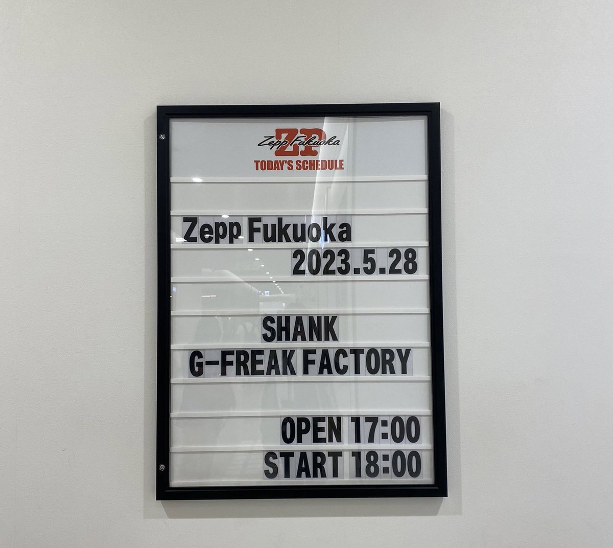 ynananami's tweet photo. 5.28 
SHANK × G-FREAK FACTORY 福岡
久しぶりのライブハウス！
楽しかった〜あの頃の光景が戻ってきた感じ🥹❤️‍🔥

#SHANK
#Zeppfukuoka https://t.co/wlEi0w1k6W