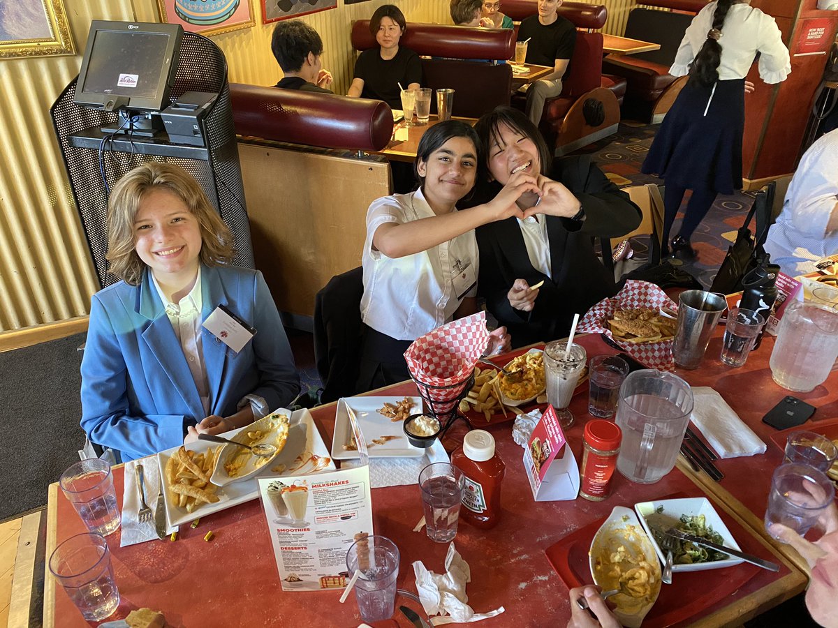 gnslit's tweet photo. Diplomacy makes you hungry for more than just consensus. #CAIMUN2023 https://t.co/yaRfcktbCl