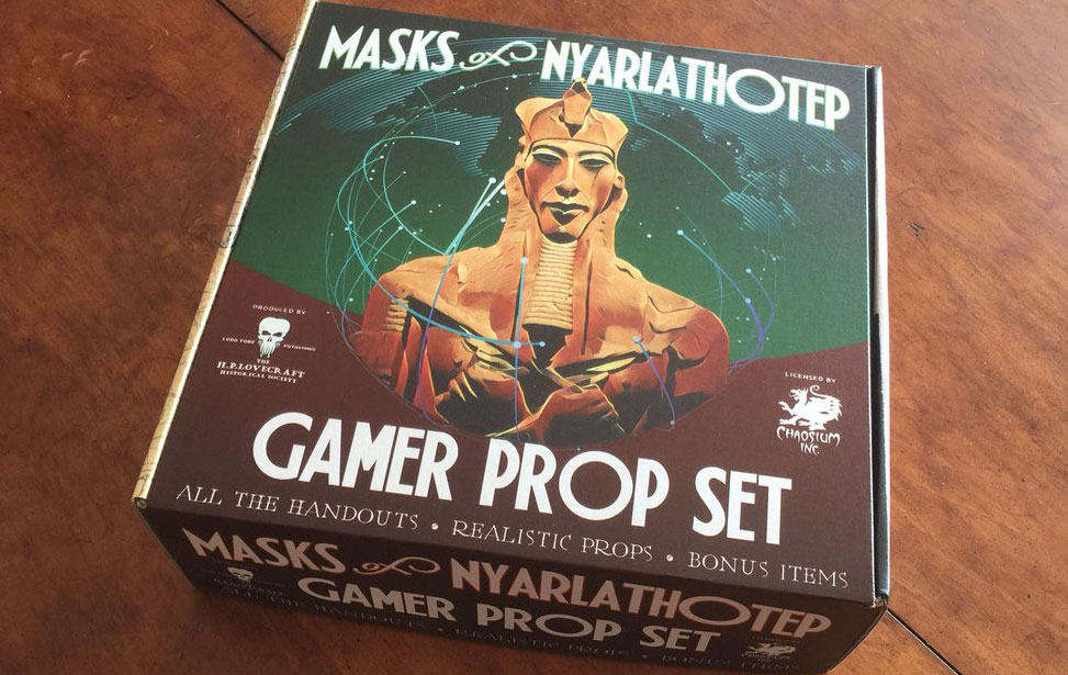 Amplecomix1's tweet photo. @OriginalGrogna1 I got to break out the prop box for the first session of a Masks of Nyarlathotep campaign last night. It felt pretty good handing everyone their own physical passport. https://t.co/uoglM5ydgD