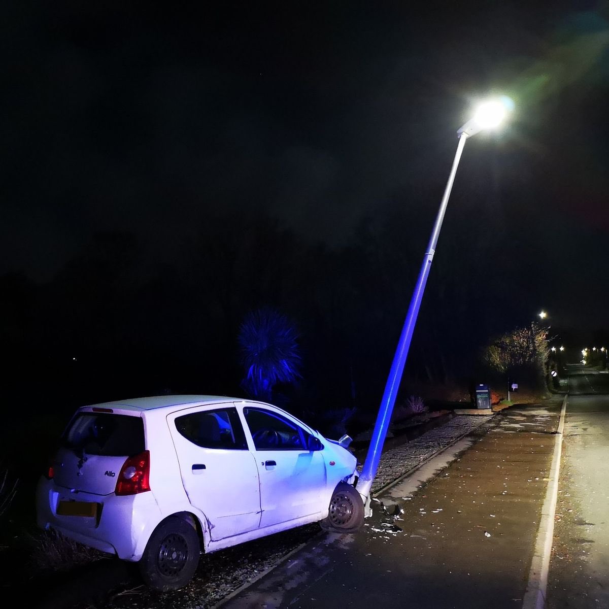 BREAKING ‼️: News Desk - There is widespread shock following serious damage to a treasured Loyalist cultural site. It is understood that a motorist lost control and collided with the sacred lamppost, causing what experts have described as “a calamity of incalculable magnitude”.