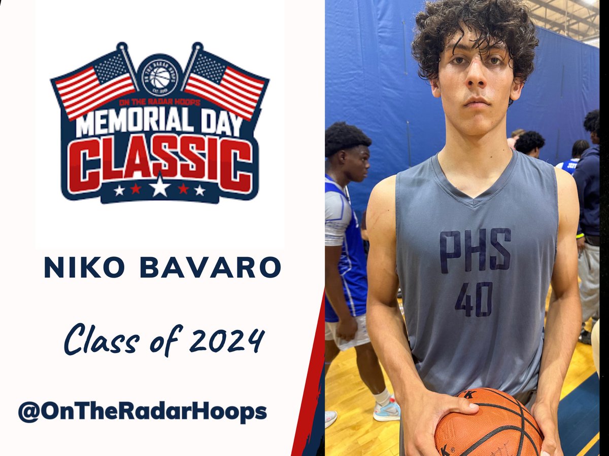 <a href="/NikoBavaro/">Niko Bavaro</a> really enjoyed watching 2024 Niko Bavaro sharpshooter who does a great job coming off screens and catching and shooting. Scoring mentality and one who leaves it all on the floor. <a href="/OntheRadarHoops/">Shun Williams</a> <a href="/OTRHoops/">On the Radar Hoops Events</a> #OTRORLANDO