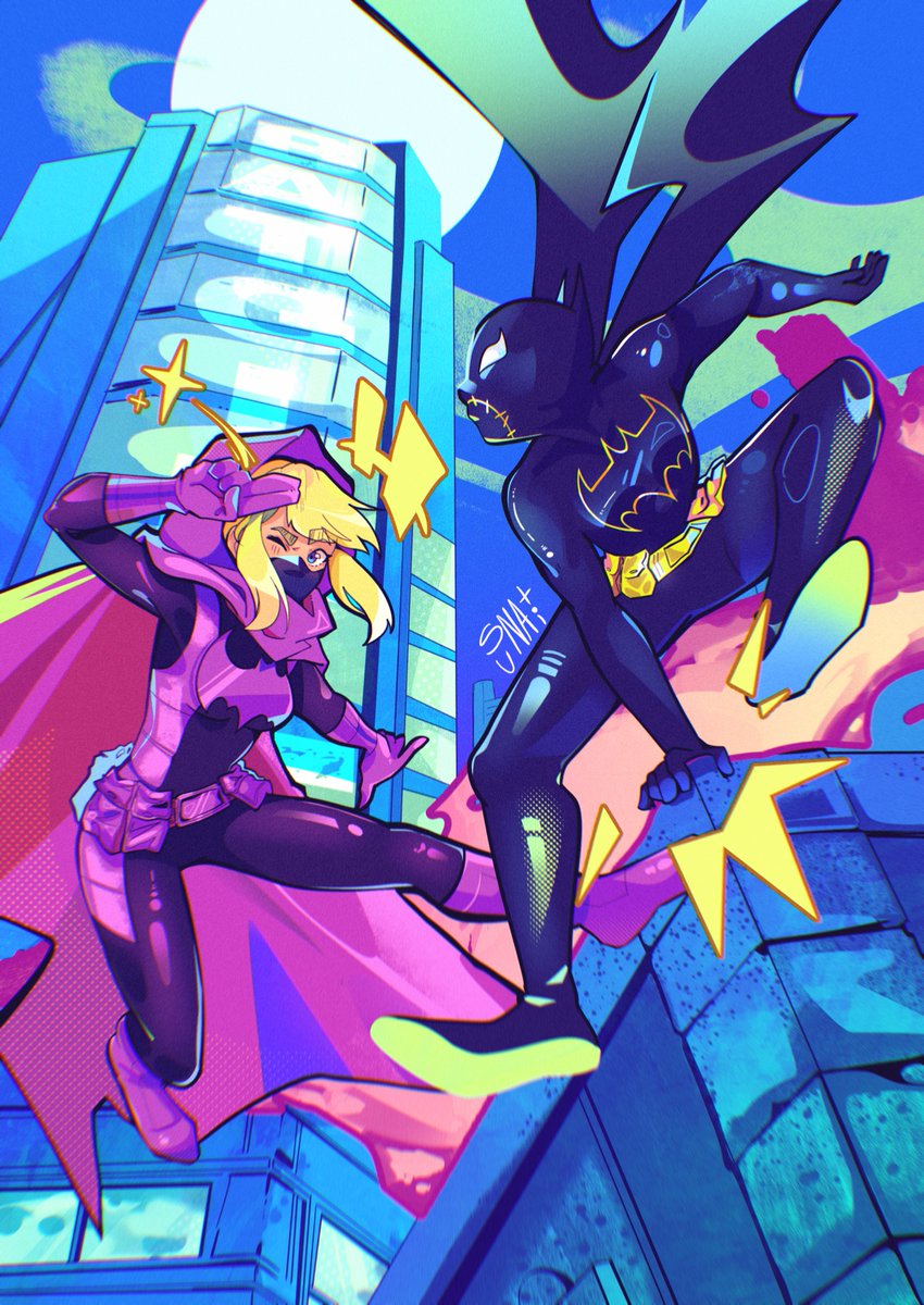 Sunatixd's tweet image. hope you like it 👉👈 @brrntsoda and thank you for your help 💕

#batgirls #stephaniebrown #cassandracain