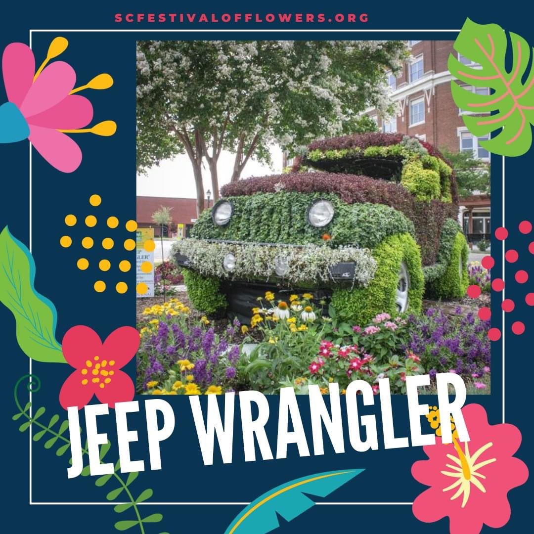 You'll be mesmerized by the intricate details and craftsmanship of the Jeep Topiary sponsored by Quality Chrysler of Greenwood 🌿 It's a delightful fusion of art, nature, and automotive charm - a must-see for you to explore. 🧑‍🌾
#SCFOFTopiaries2023 #YourSummerFunStartsHere