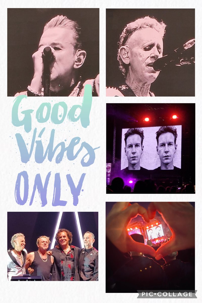 Was für ein geiles Konzert  #DepecheMode #Leipzig  #DaveGahan #AndrewFletcher #guteMusik