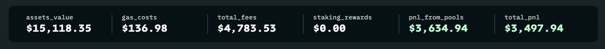 Been using <a href="/revertfinance/">revert</a> for about 2 months now on a degen Arbitrum LP strat &amp; I cannot understate how absurdly profitable the auto-compounding feature is for triple digit LPs on an L2 w/ negligible gas fees 

A desmos link so u can see why
desmos.com/calculator/g1u…