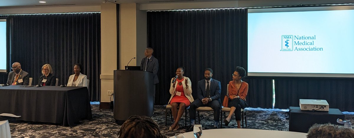 It was an honor and a privilege to speak on a panel along with @McDougle2020 & @DrRankin on the panel at the @NationalMedAssn Region IV Annual Spring Conference! Always great to see fellow alum Dr. David Hamlar, Professor of Otolaryngology at @umnmedschool!