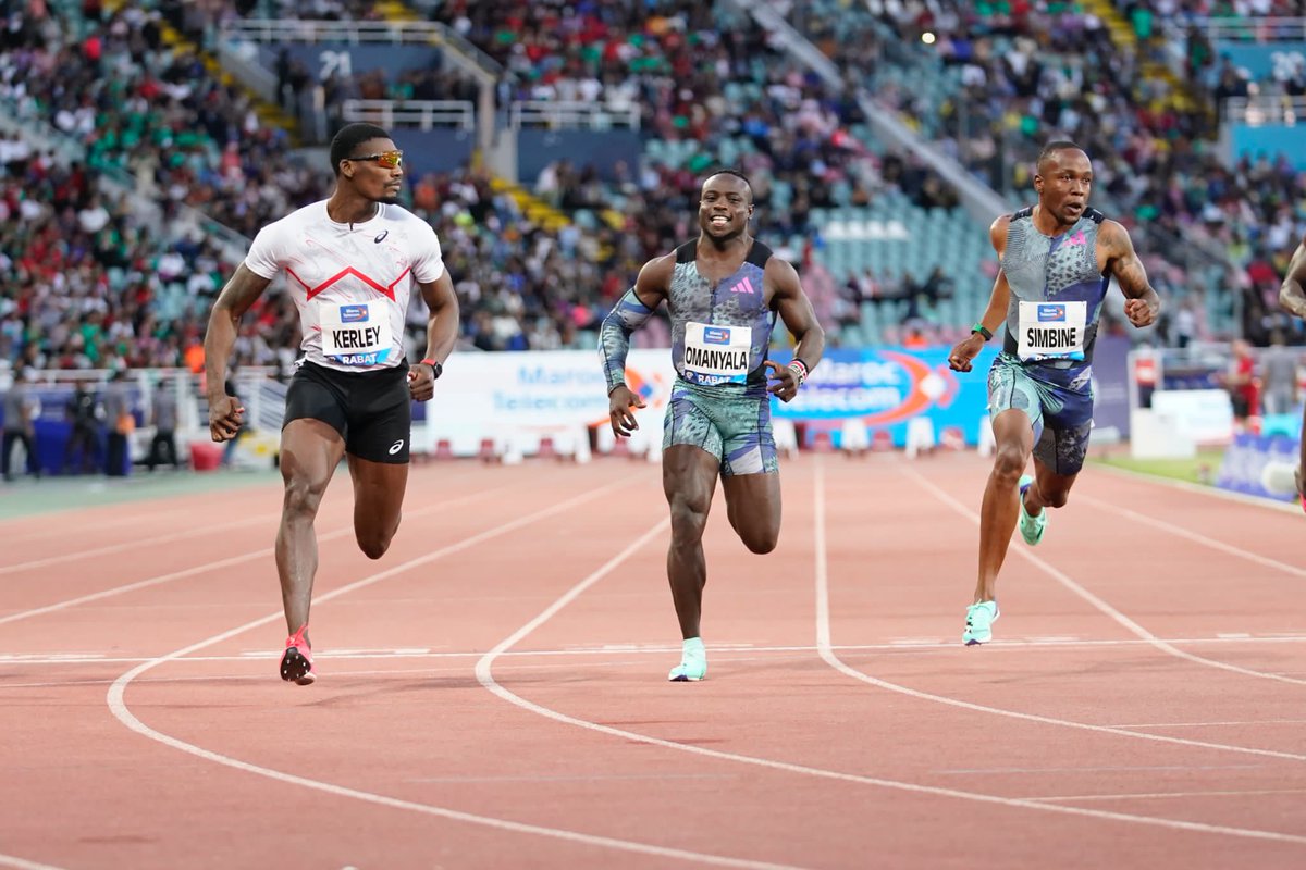 Kenya's Emmanuel Wanyonyi and Mary Moraa won the men's and women's 800m races at the #RabatDL, while Africa's fastest man Ferdinand Omanyala was third in the men's 100m behind winner Fred Kerley of the United States.

#seanknows