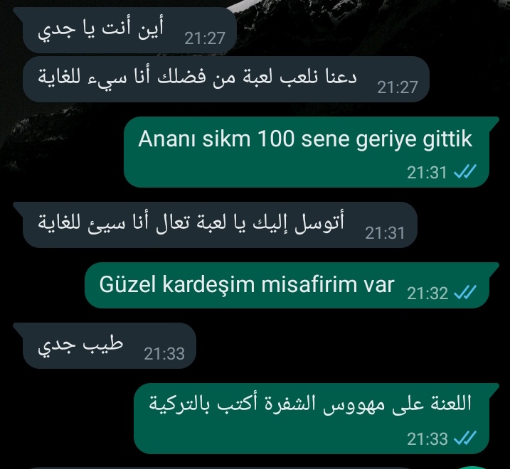 Başka maruzatım yok arkadaşlar iyi geceler