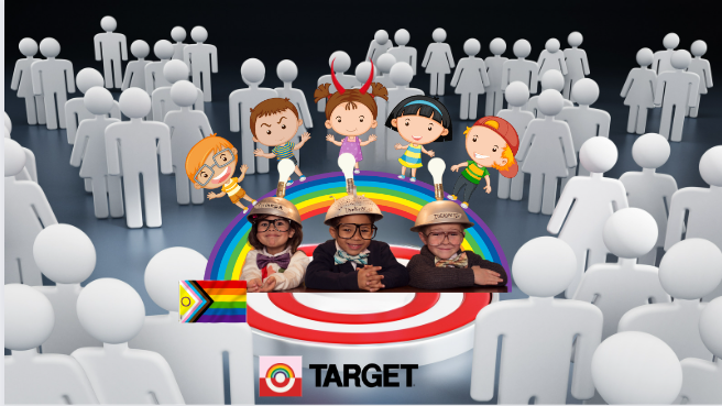 UtilityTheory's tweet photo. @Target Check out this deep research video on the #TargetScandal 

Your research helped inspire me to expose the true colours of #Target 

#BoycottTarget #TargetBoycott
@NatlyDenise_ @scarlett4kids @curioslight 
@Target https://t.co/MHnew9N39P