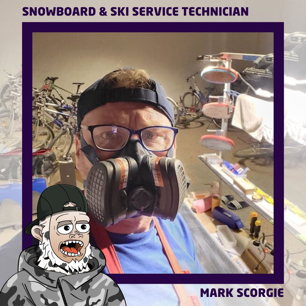 ShreddingSassy's tweet photo. 10/12 🛠️ In addition to our amazing coaches we also have 2 technicians on hand to answer any technical, gear related questions. 

@ScorginSki is a snowboard technician for GB snowsports and Kenji a USA team snowboard technician and mountain bike specialist. https://t.co/fXBxQei3Qx