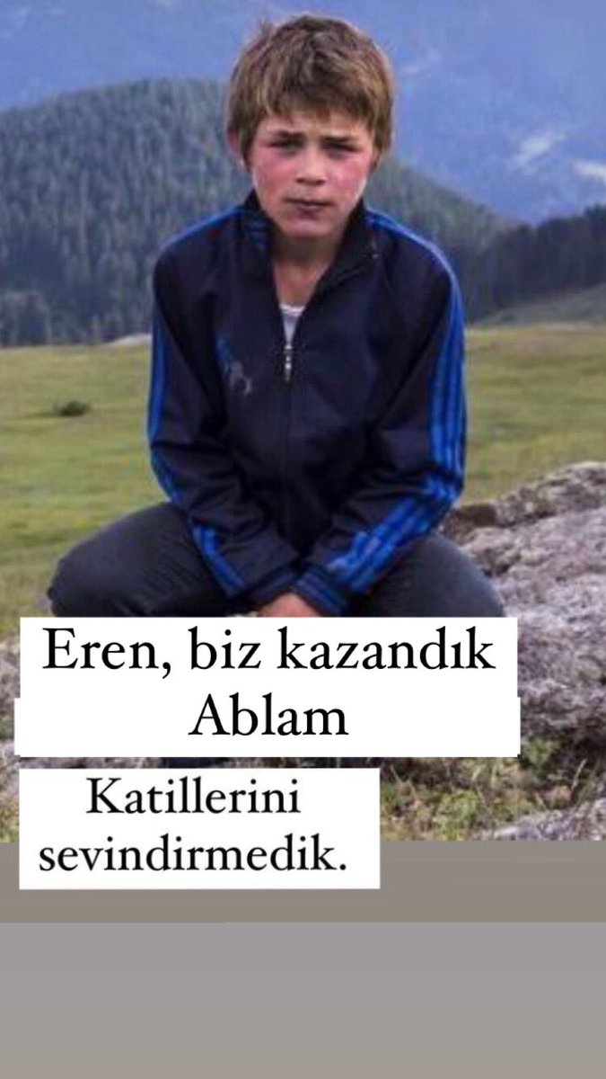 Eren, biz Kazandık ablam

Katillerini sevindirmedik 🥹
☝️🇹🇷🤘🇹🇷🤲

#Erenbülbül