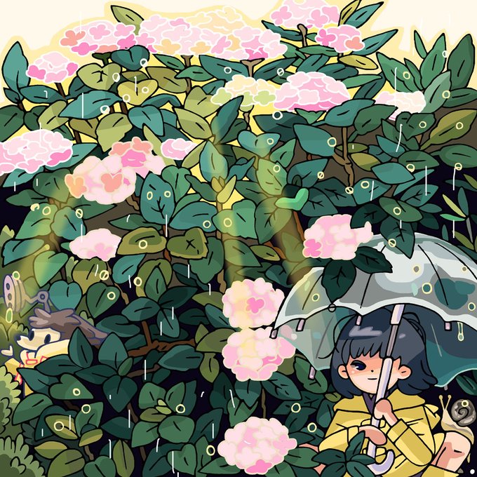 「何かを持っている 雨」のTwitter画像/イラスト(新着)｜21ページ目