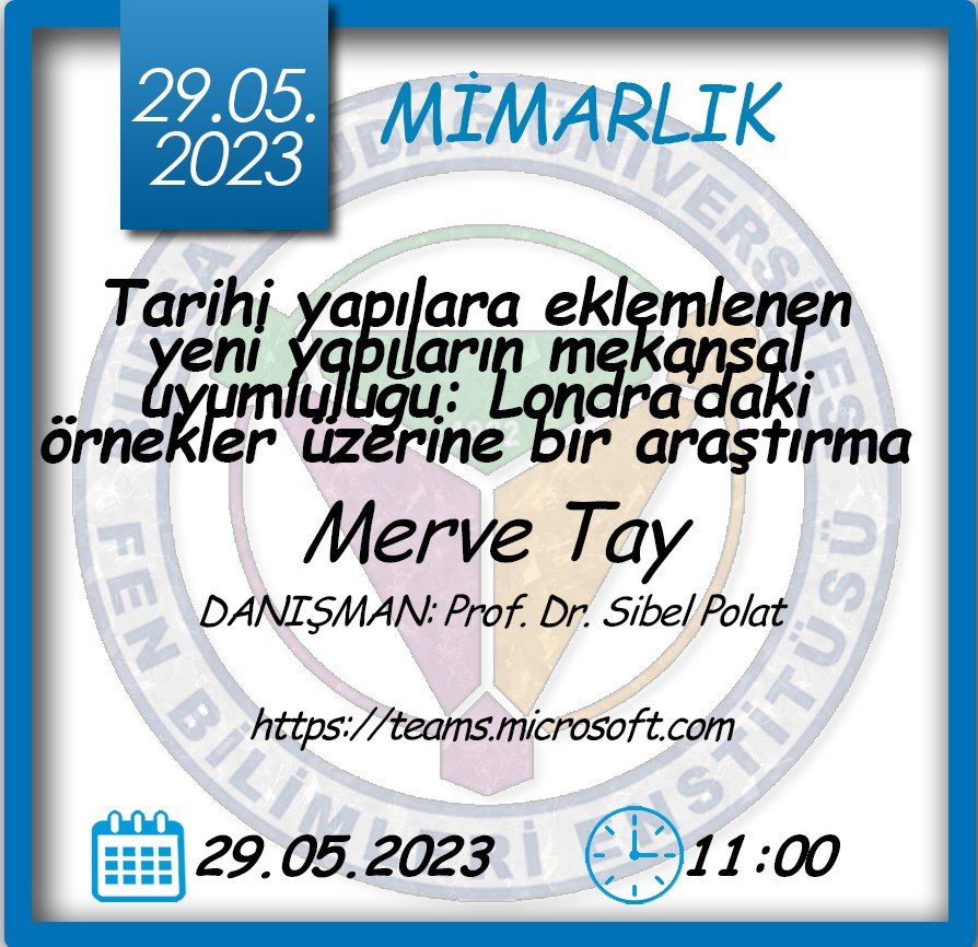 📍29 Mayıs(2) Tarihindeki Seminer Sunumları 🥳

Seminerlere ulaşmak için linki tıklayınız👇 uludag.edu.tr/fenbilimleri/h…

@uludaguniversitesi
@uludag_kurumsal

#bursauludağüniversitesi #bursauludağüniversitesifenbilimleri #yükseklisansseminerleri #doktoraseminerleri #seminer