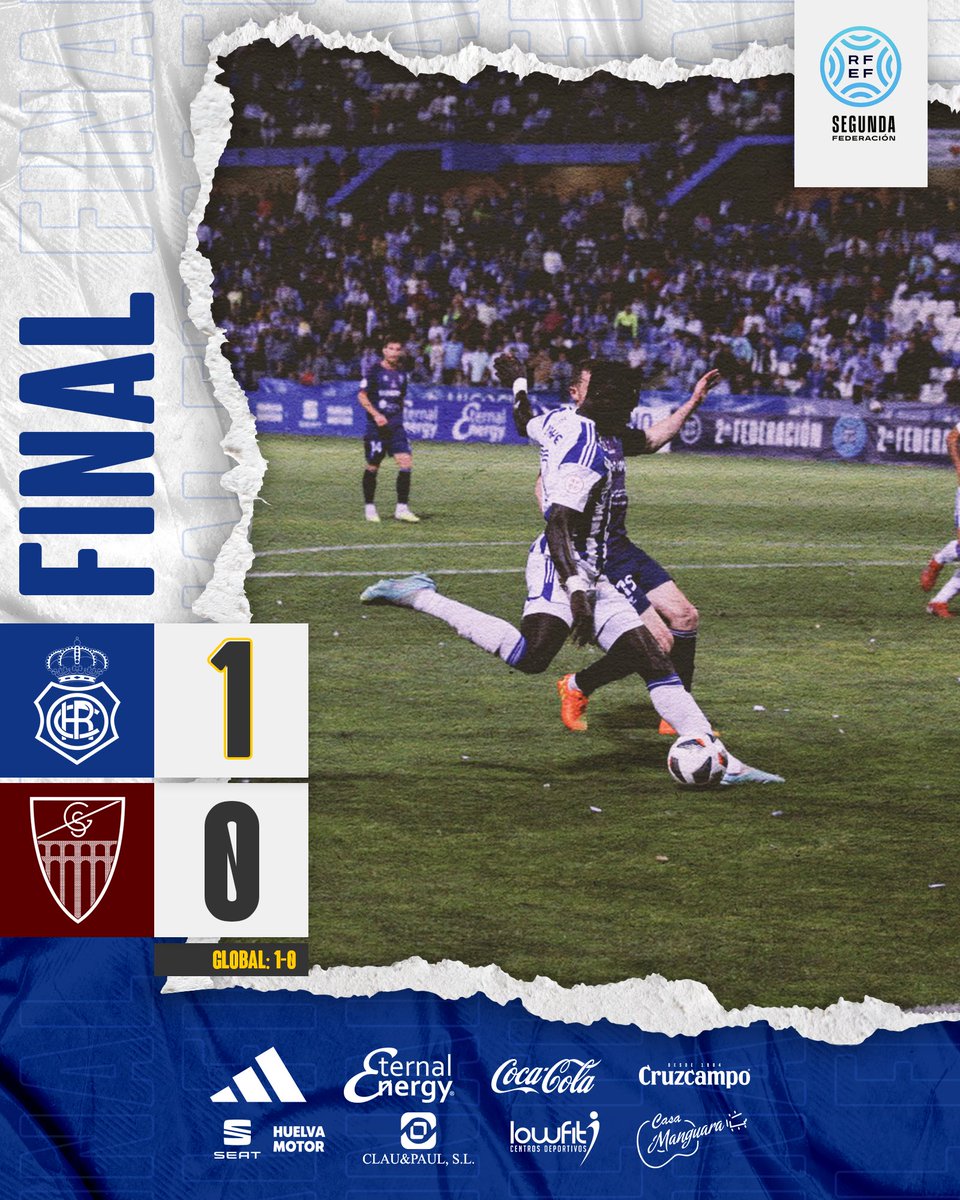 ⏱️ 123’ |1-0|  Se acabó. A LA FINAAAAAAL!!!!  

Ganó el Recre en el tiempo extra con el trallazo de MBaye. 

 ¡Vamos, Decano!

#PlayOffAscenso #RecreGimnastica
#RacistasFueraDelFútbol