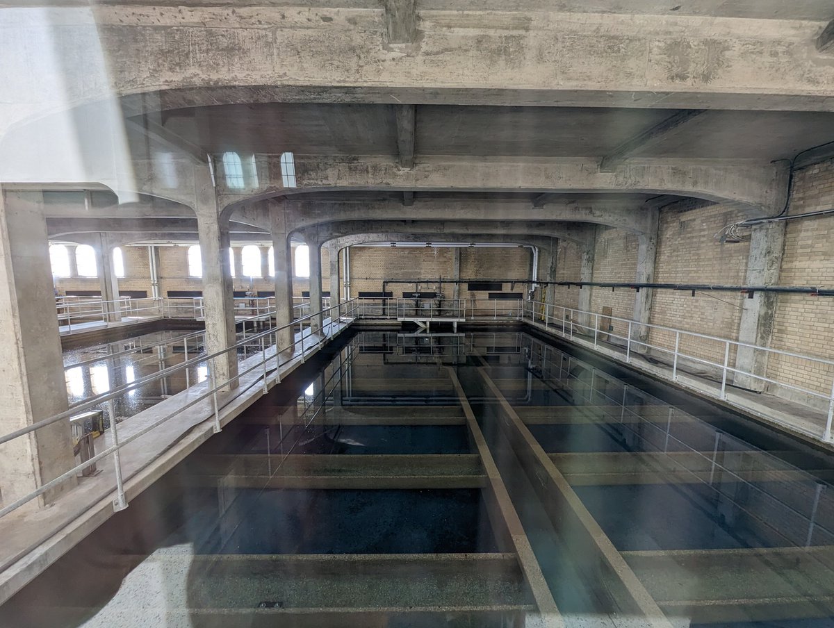 queenstreet's tweet photo. One of the coolest buildings on Queen Street in Toronto: Palace of Purification @Doors_OpenTO the RC Harris Water Treatment Plant is the largest water treatment facility, producing up to 40% of the city's water &amp; architectural master piece! #artdeco https://t.co/mcmDpTkhuX