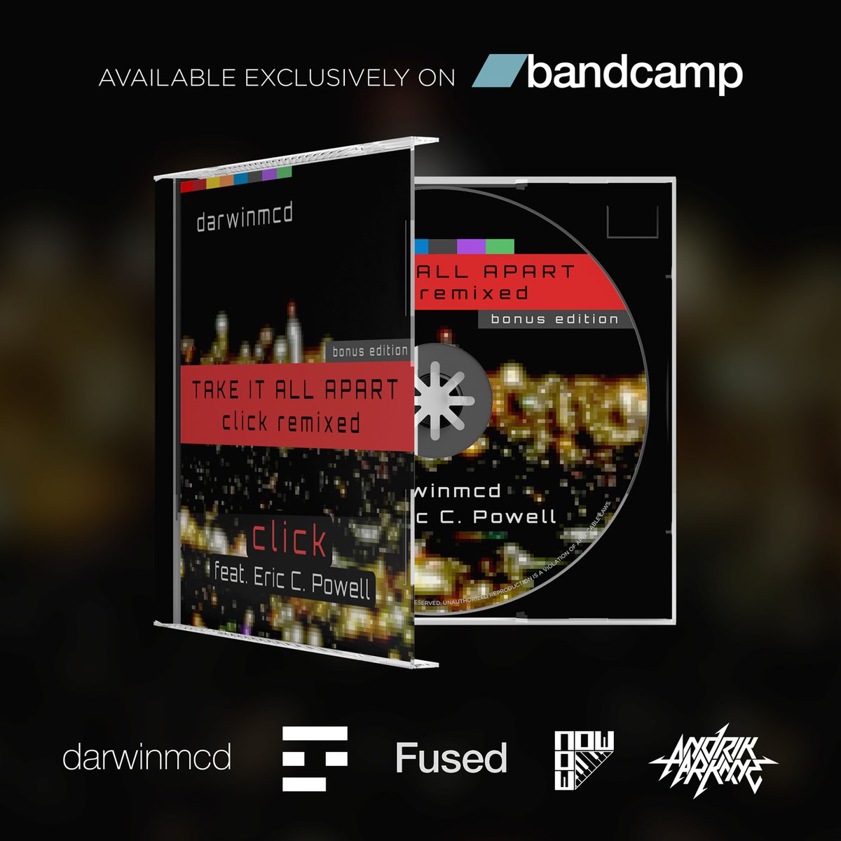 ecpowellmusic's tweet image. The latest #iSelect show #93 from @WhiteLionRadio is out!! So much thanks to @WhiteLionRadio for helping celebrate the 5-yr anniversary of CLICK, our @DarwinMcD collab. This time two great remixes from @fusedofficial and @natureofwires!

Listen now!
mixcloud.com/whitelionradio…