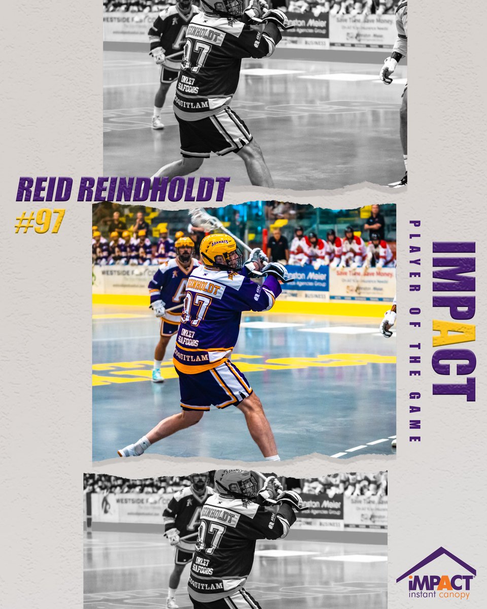 MAY 27TH - IMPACT PLAYER OF THE GAME #97 Reid Reindholdt