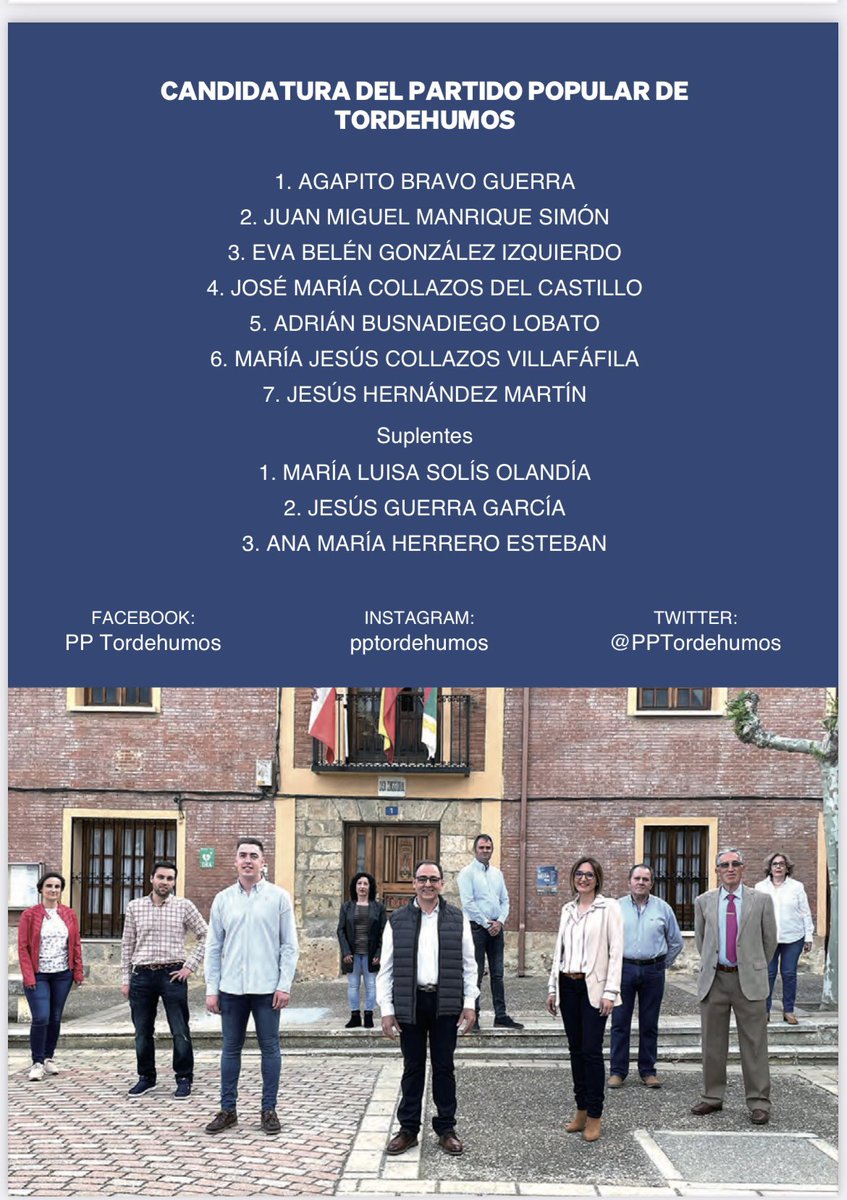 Partido Popular de Tordehumos tweet media