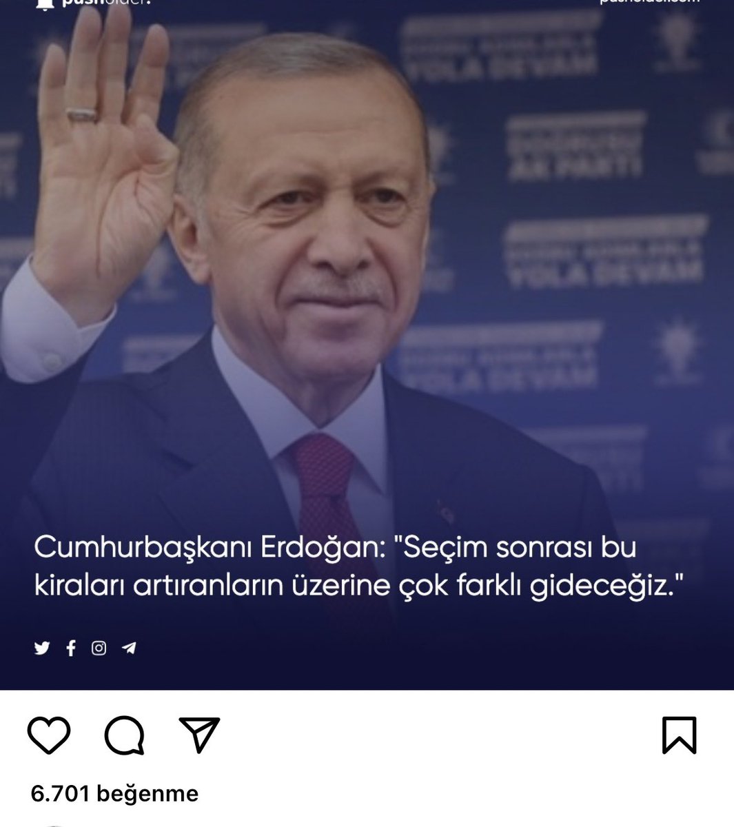 İnstagramdan geliyorum, bu saatten sonra büyük bir kesimin ağzını açmaya hakkı yok, Oan dahil. 
İlk turdan önceki gece bir ekran görüntüsü almıştım onu da bırakıyorum buraya. 
Çok şey söylemek istesem de üzerine söz söylemeye gerek yok.
Madem her şey bu kadar yolunda, eyvallah!