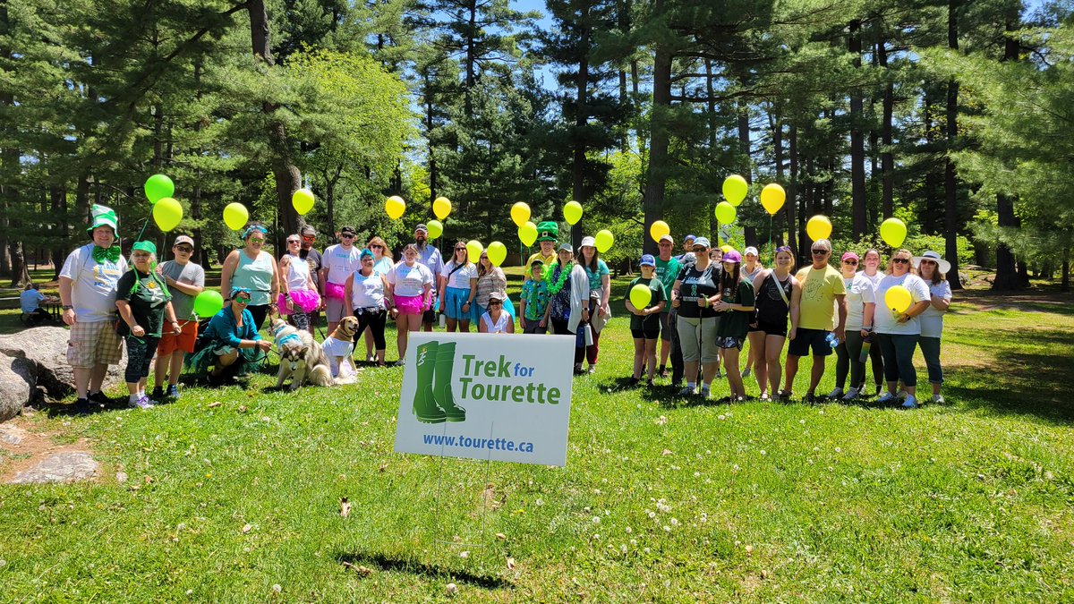 The 2023 Muskoka Trek for Tourette.  Thank you to everyone who joined us this year! 
#trekfortourette #tourettecanada