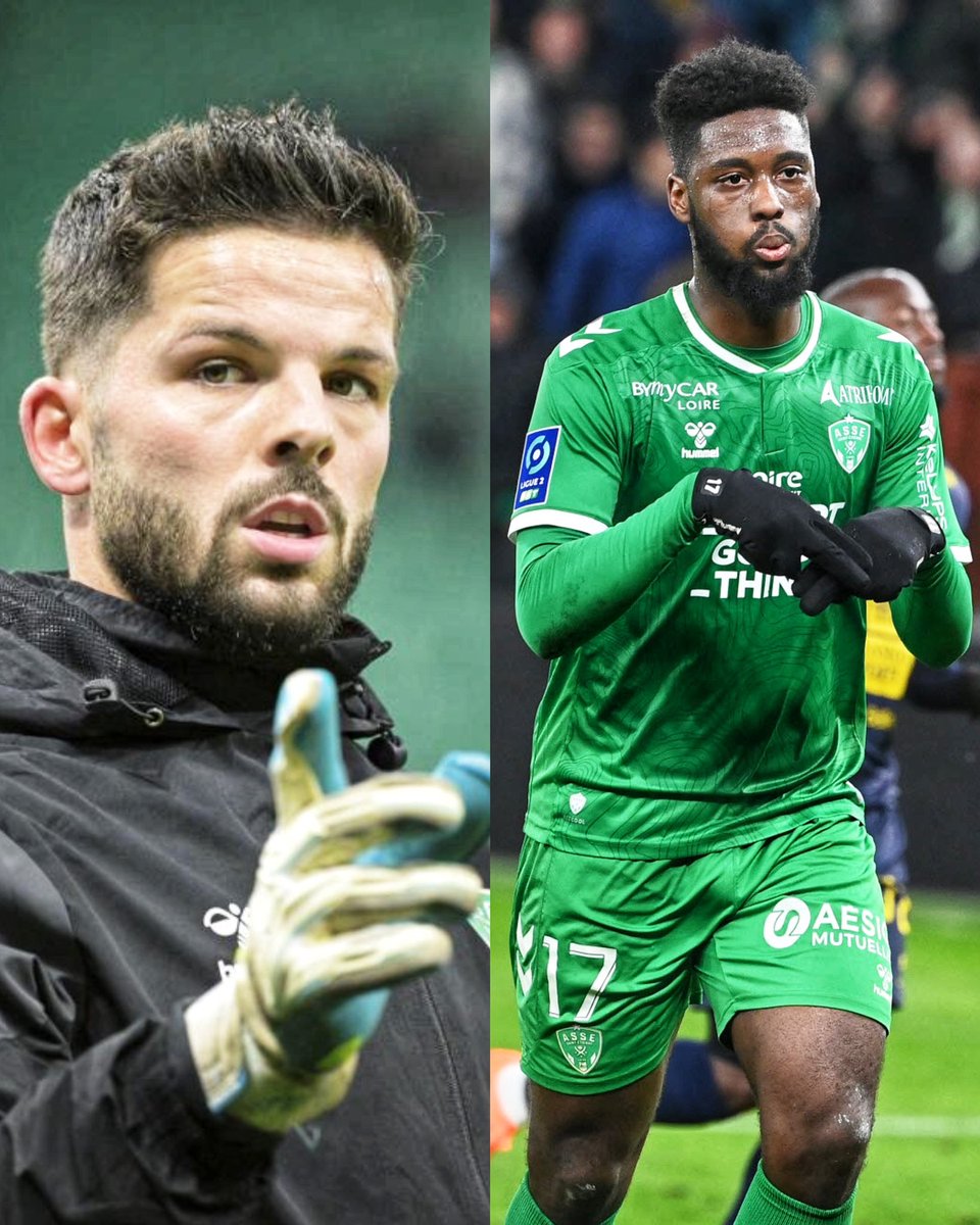 ASSE_NewsOff's tweet photo. 🔴 PAS DE TROPHÉE POUR LES VERTS ! Même s'ils méritaient, @GLarsonneur et @jpkrasso ne remportent pas leur trophée, battus par #Desmas et #Mikautazde... 🥱 https://t.co/WpYsDL5YH5