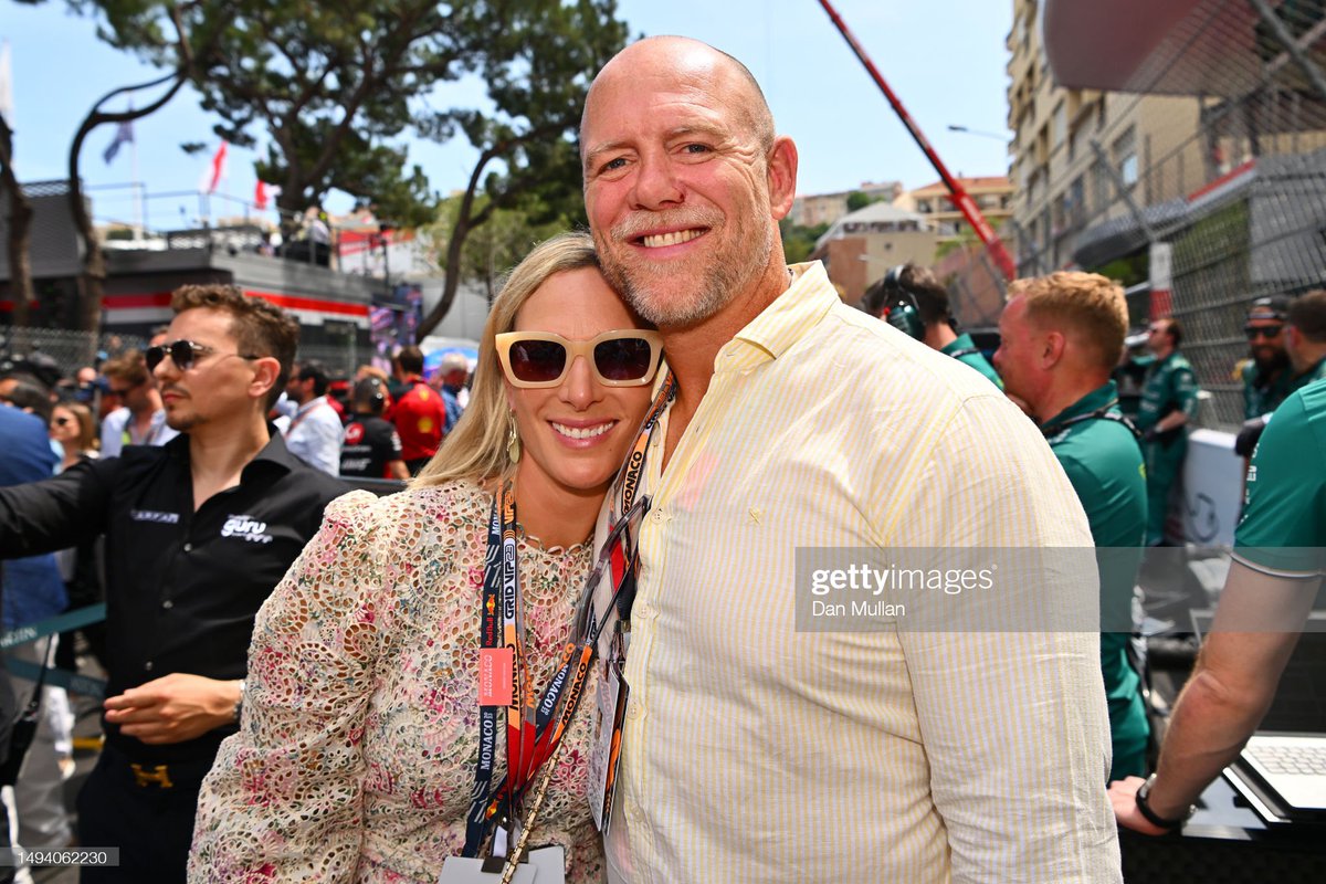 Zara & Mike Tindall attended the #MonacoGP today.

📸 Dan Mullan // Getty Images