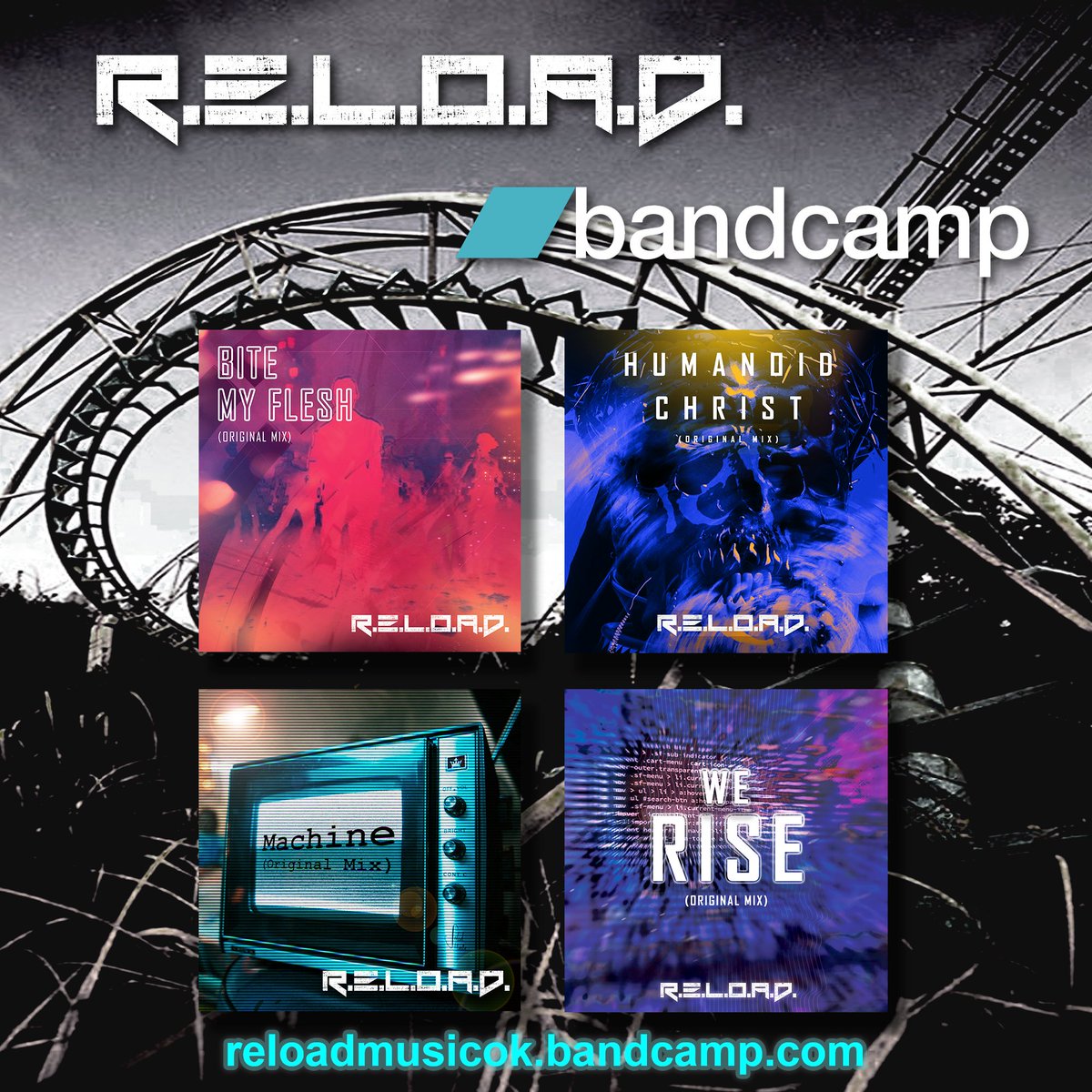Bandcamp profile updated with 4 new releases!!! Check them out and grab your copy!
reloadmusicok.bandcamp.com