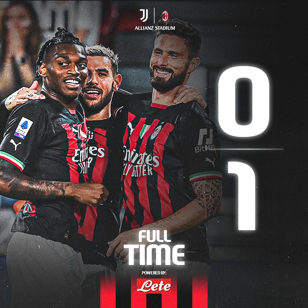Let's gooooo! 🤩

#JuveMilan #SempreMilan
<a href="/Acqua_Lete/">Acqua Lete</a>