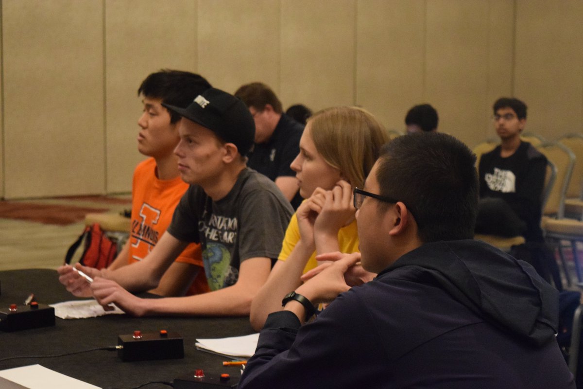 NAQTLive_GC's tweet photo. After defeating Beavercreek two rounds ago, Copley A arrive for another rematch from the Ohio State Championship, this time against Solon A #HSNCT https://t.co/G5R3FuXeeb