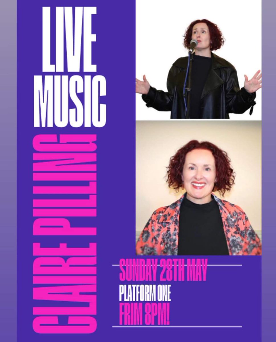 BANK HOLIDAY WEEKEND FUN SUNDAY it’s PARTY NIGHT with the fab CLAIRE PILLING entertaining you with some great tunes 🎶🎤👌🏼 #livemusic #entertainment #bankholidayweekend #platformoneromiley #cheshirepubsandresturants #romiley #marple #marplebridge #bredbury #woodley #geecross ❤️