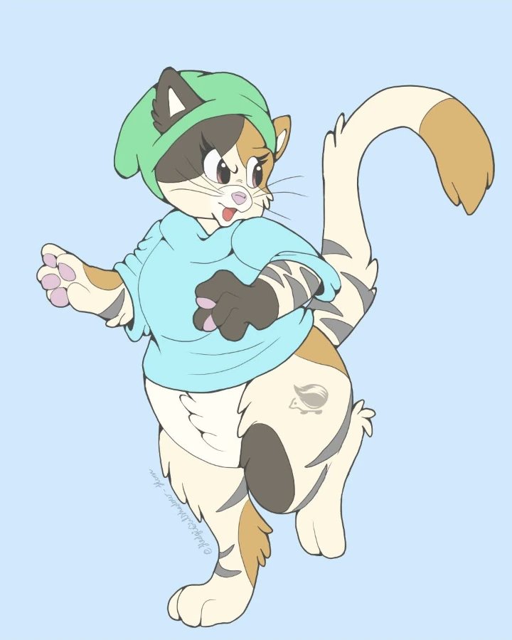 HedgieGirlShad1's tweet photo. Did the make a cat challenge from @derpinshnofe_dee #createacatchallenge #makeacat #commissionsopen #cat #drawingchallenge #calicocat #digitaldrawing #digitalillustration #originalcharacter #opencommissions https://t.co/ran9FDwkqD