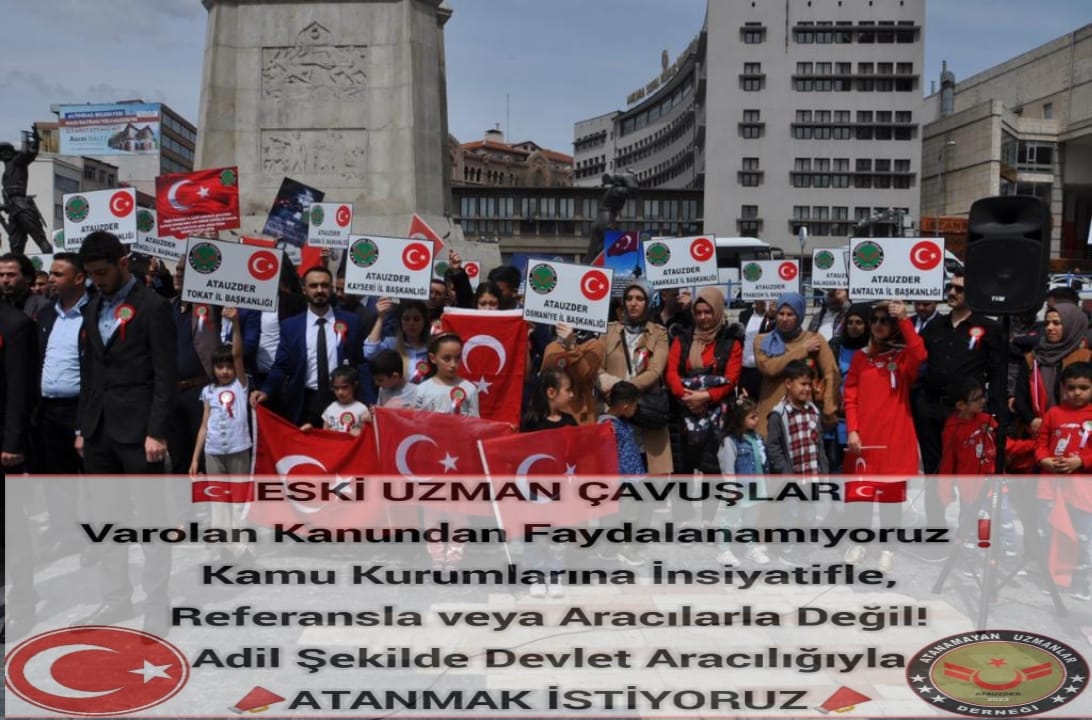 SAYIN CUMHURBAŞKANIM  
13.DÖNEM CUMHURBAŞKANLIĞINIZI #EskiUzmanÇavuşlar AİLESİ OLARAK TEBRİK EDERİZ, RABBİM YAR VE YARDIMCINIZ OLSUN 
ATAUZDER GENEL BAŞKANI 
MUSTAFA GÜNDEŞLİ 
<a href="/RTErdogan/">Recep Tayyip Erdoğan</a> 
<a href="/suleymansoylu/">Süleyman Soylu</a> 
<a href="/fuatoktay/">Fuat Oktay</a> 
@ErbakanFatih